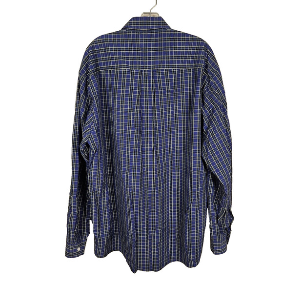 Cinch Western Plaid Button Down Shirt Size XL Classic Long Sleeve Cotton Rodeo - Picture 3 of 6